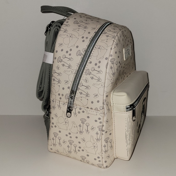 Loungefly Studio Ghibli Totoro Rain Mini Backpack and Tech Wallet - Picture 5 of 16